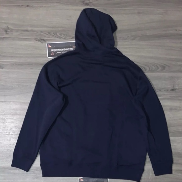 Ralph Lauren Navy Blue Hoodie with Bear Graphic - Picture 5 of 7